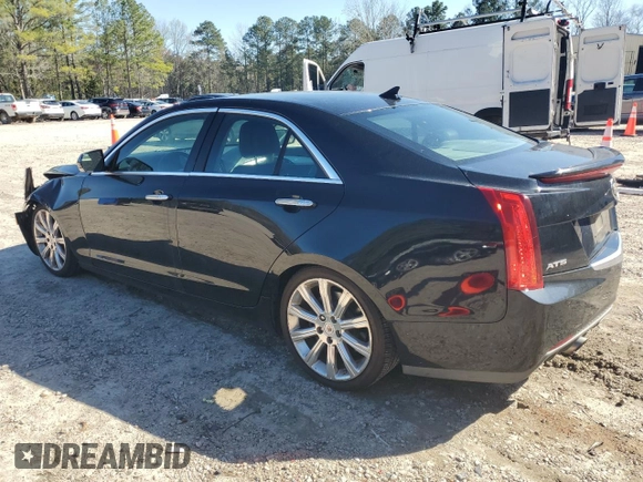 2013 Cadillac ATS Premium with VIN 1G6AE5S32D0134592, listed as a Copart auction lot 49045355 with 187,734 mi miles and Salvage Title. Bid and sale history available at carsss.com. Image 2.