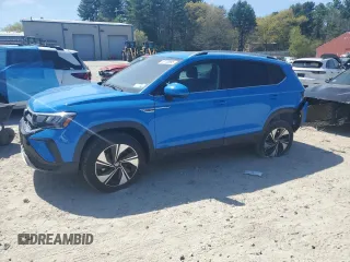 2024 Volkswagen Taos SE z VIN 3VVVX7B2XRM095641, wystawiony jako Copart lot #53708895 z przebiegiem 6 761 mil mil oraz Szkoda całkowita • Salvage title. Historia ofert i sprzedaży dostępna na DreamBid. Obrazek 1.