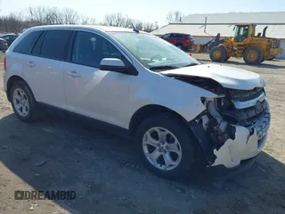 2013 Ford Edge SEL with VIN 2FMDK3JC7DBA11616, listed as a IAAI auction lot 41782593 with 184,242 mi miles. Bid and sale history available at carsss.com. Image 1.