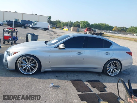 2019 Infiniti Q50 Luxe z VIN JN1EV7APXKM516277, wystawiony jako IAAI lot #41751440 z przebiegiem 52 638 mil mil oraz . Historia ofert i sprzedaży dostępna na DreamBid. Obrazek 15.