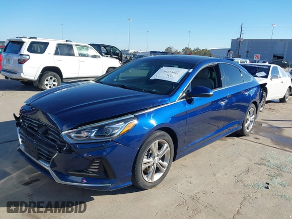 2018 Hyundai Sonata SEL with VIN 5NPE34AFXJH669873, listed as a IAAI auction lot 41375443 with 100,407 mi miles and . Bid and sale history available at DreamBid. Image 18.