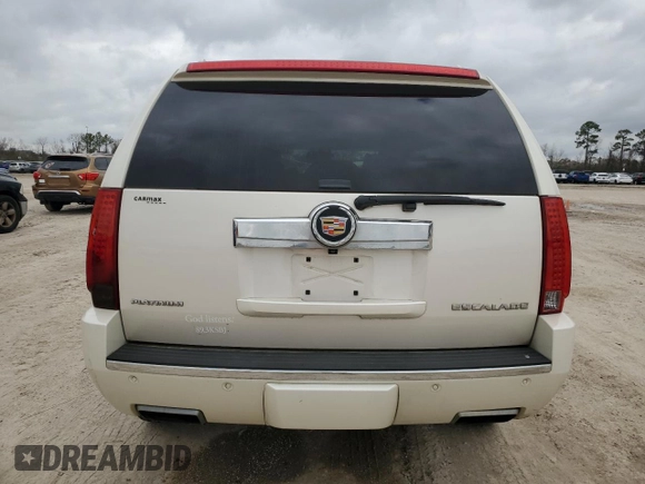 2013 Cadillac Escalade Platinum Edition with VIN 1GYS4DEF9DR124295, listed as a Copart auction lot 43669315 with 127,683 mi miles and Salvage Title. Bid and sale history available at carsss.com. Image 6.