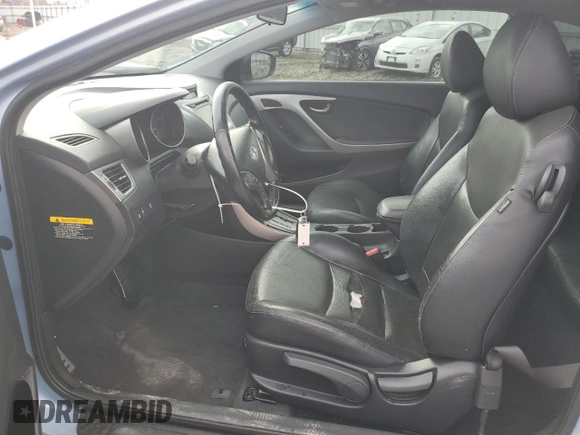 2013 Hyundai Elantra Coupe GS PZEV with VIN KMHDH6AE4DU006143, listed as a Copart auction lot 80347114 with 121,279 mi miles and Salvage Title. Bid and sale history available at carsss.com. Image 7.