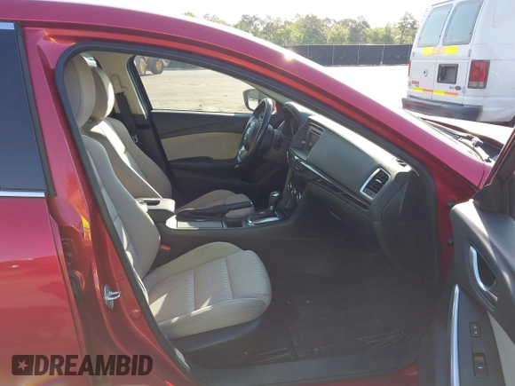2015 Mazda 6 i Sport with VIN JM1GJ1U50F1210091, listed as a IAAI auction lot 42057091 with 78,253 mi miles. Bid and sale history available at carsss.com. Image 5.
