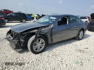 2015 Infiniti Q40 with VIN JN1CV6AR6FM524742, listed as a Copart auction lot 51347695 with 112,276 mi miles and Salvage Title. Bid and sale history available at carsss.com. Image 1.