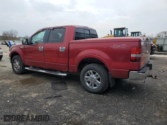 2007 Ford F-150 XLT with VIN 1FTPW14V07KC37627, listed as a Copart auction lot 54269175 with 143,428 mi miles and Non Repairable. Bid and sale history available at DreamBid. Image 2.