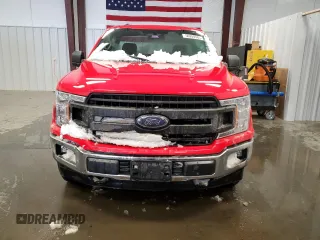 2018 Ford F-150 XL with VIN 1FTMF1EB6JFD30708, listed as a Copart auction lot 50289565 with 26,757 mi miles and Salvage Title. Bid and sale history available at carsss.com. Image 5.