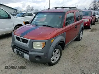 2004 Honda Element EX with VIN 5J6YH27674L004143, listed as a Copart auction lot 84601034 with 183,632 mi miles and Salvage Title. Bid and sale history available at DreamBid. Image 11.