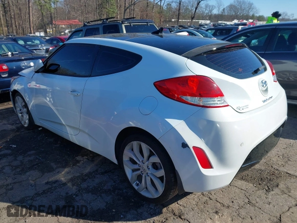 2013 Hyundai Veloster w/Black Int with VIN KMHTC6AD5DU116443, listed as a IAAI auction lot 41635858 with 170,173 mi miles and . Bid and sale history available at DreamBid. Image 3.