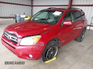 2008 Toyota RAV4 Ltd with VIN JTMBK31V886047140, listed as a IAAI auction lot 42077469 with 191,057 mi miles. Bid and sale history available at carsss.com. Image 2.