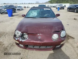 1999 Toyota Celica GT with VIN JT5FG02T1X0055351, listed as a Copart auction lot 45647655 with 176,003 mi miles and Salvage Title. Bid and sale history available at carsss.com. Image 5.