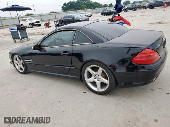 2004 Mercedes-Benz SL 500 with VIN WDBSK75F54F069695, listed as a Copart auction lot 57407635 with Not provided miles and Salvage title. Bid and sale history available at DreamBid. Image 2.