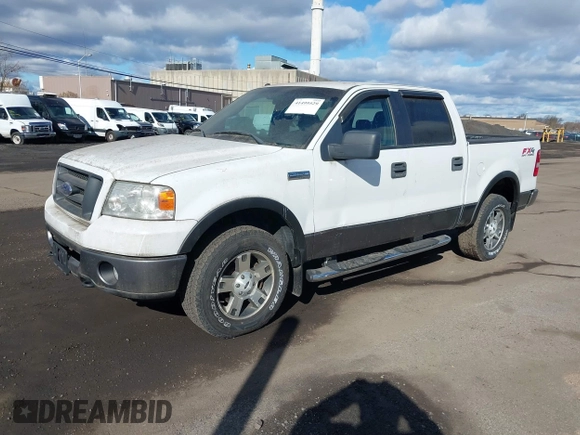 2006 Ford F-150 XLT with VIN 1FTPW14596FA23856, listed as a IAAI auction lot 41499529 with 75,658 mi miles. Bid and sale history available at carsss.com. Image 2.