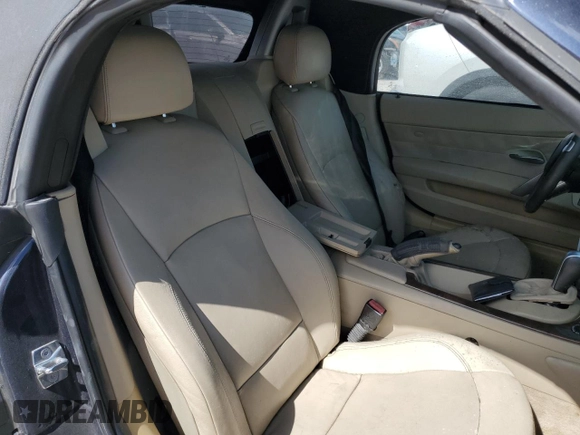 2008 BMW Z4 3.0si with VIN 4USBU53578LX04489, listed as a Copart auction lot 76914574 with 0 mi miles and Salvage Title. Bid and sale history available at carsss.com. Image 10.