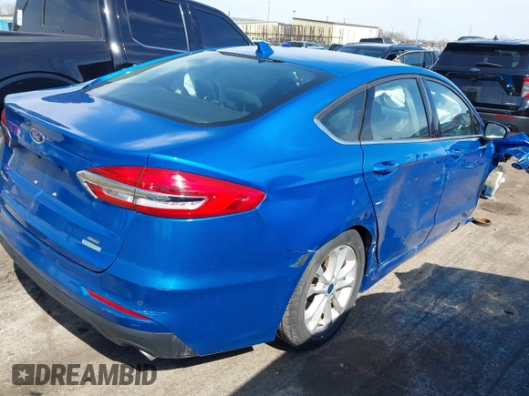 2020 Ford Fusion SE with VIN 3FA6P0HD0LR232167, listed as a IAAI auction lot 41814767 with 55,288 mi miles and . Bid and sale history available at DreamBid. Image 4.