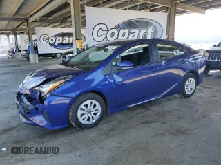2017 Toyota Prius Two z VIN JTDKBRFU8H3541258, wystawiony jako Copart lot #54109155 z przebiegiem 125 313 mil mil oraz Szkoda całkowita • Salvage title. Historia ofert i sprzedaży dostępna na DreamBid. Obrazek 1.