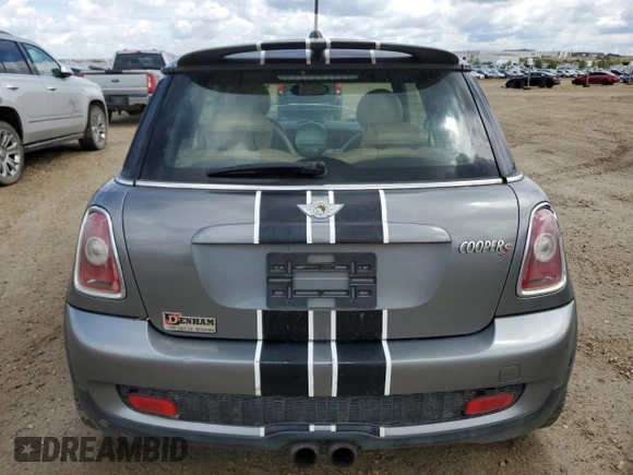 2008 MINI Hardtop S with VIN WMWMF73538TT91152, listed as a Copart auction lot 57671495 with 176,063 mi miles and Salvage title. Bid and sale history available at DreamBid. Image 6.