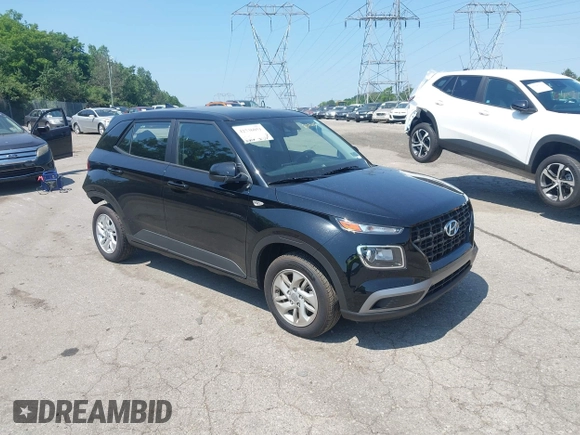 2022 Hyundai Venue SE with VIN KMHRB8A37NU207652, listed as a IAAI auction lot 42536051 with 36,828 mi miles and . Bid and sale history available at DreamBid. Image 1.