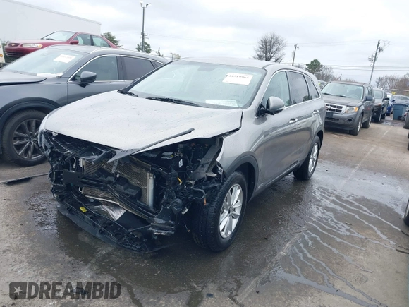 2019 Kia Sorento S V6 with VIN 5XYPGDA53KG482987, listed as a IAAI auction lot 41519965 with 95,708 mi miles. Bid and sale history available at carsss.com. Image 18.