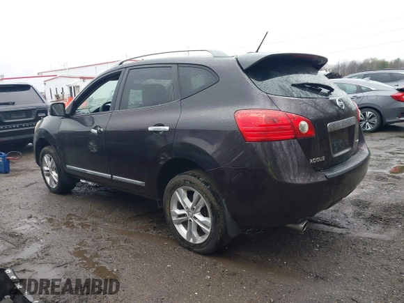 2013 Nissan Rogue SL with VIN JN8AS5MV5DW117839, listed as a IAAI auction lot 41872584 with 127,299 mi miles and . Bid and sale history available at DreamBid. Image 3.