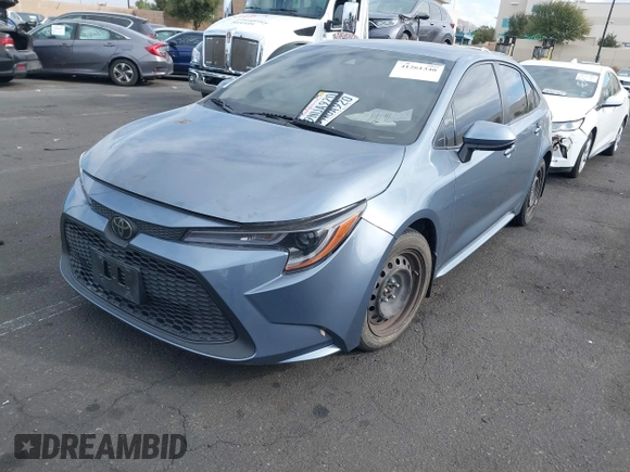 2021 Toyota Corolla LE with VIN JTDEPMAE1MJ118836, listed as a IAAI auction lot 41261340 with 1 mi miles. Bid and sale history available at carsss.com. Image 17.