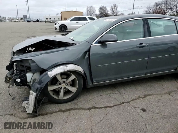 2009 Chevrolet Malibu 2LT with VIN 1G1ZJ57B69F246238, listed as a Copart auction lot 50158325 with 210,886 mi miles and Salvage Title. Bid and sale history available at DreamBid. Image 11.