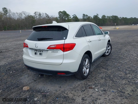 2013 Acura RDX with VIN 5J8TB3H30DL012632, listed as a IAAI auction lot 41852557 with 166,543 mi miles. Bid and sale history available at carsss.com. Image 4.