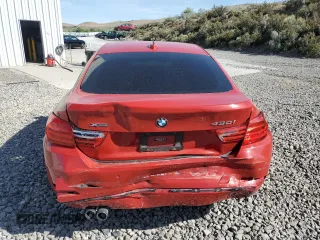 2017 BMW 4 Series 430i xDrive with VIN WBA4F9C54HG439603, listed as a Copart auction lot 62525125 with 40,331 mi miles and Salvage title. Bid and sale history available at DreamBid. Image 6.