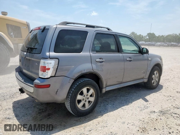 2008 Mercury Mariner с VIN 4M2CU81168KJ12240, выставлен на аукционе Copart как лот 57381845 с пробегом 184 119 миль миль и Списание • Salvage title. История ставок и продаж доступна на DreamBid. Изображение 3.
