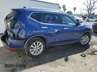 2017 Nissan Rogue S with VIN JN8AT2MT0HW139019, listed as a Copart auction lot 51465675 with 99,286 mi miles and Salvage Title. Bid and sale history available at carsss.com. Image 3.