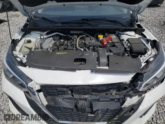 2022 Nissan Sentra SV with VIN 3N1AB8CV6NY235328, listed as a Copart auction lot 53726225 with 59,390 mi miles and Salvage Title. Bid and sale history available at carsss.com. Image 11.