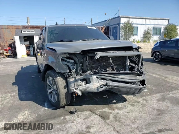 2020 Ford F-150 XL with VIN 1FTEW1CP0LFC22381, listed as a Copart auction lot 46346035 with 51,935 mi miles and Salvage Title. Bid and sale history available at carsss.com. Image 10.