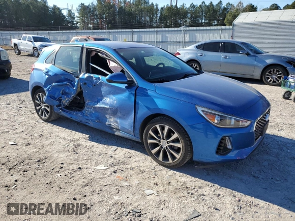 2018 Hyundai Elantra with VIN KMHH35LE9JU023894, listed as a Copart auction lot 83696454 with 65,030 mi miles and Salvage Title. Bid and sale history available at DreamBid. Image 4.