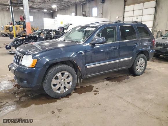 2009 Jeep Grand Cherokee Limited with VIN 1J8HR58P79C537332, listed as a Copart auction lot 45552135 with 196,602 mi miles and Salvage Title. Bid and sale history available at carsss.com. Image 1.