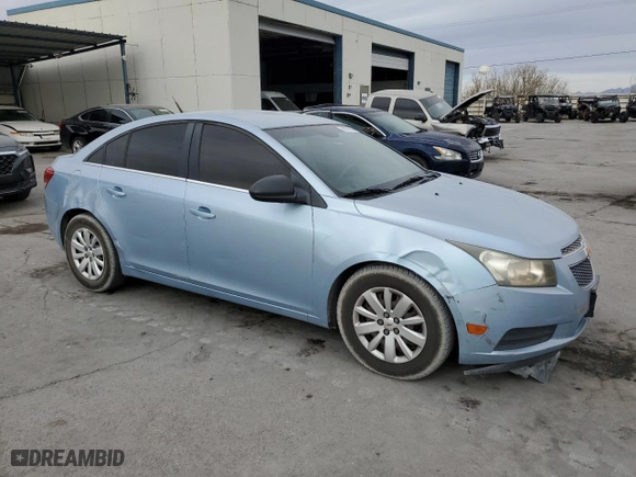 2011 Chevrolet Cruze LS with VIN 1G1PC5SH7B7221670, listed as a Copart auction lot 86826004 with 212,588 mi miles and Salvage Title. Bid and sale history available at carsss.com. Image 4.