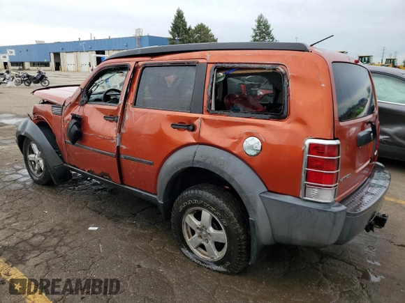 2007 Dodge Nitro SXT with VIN 1D8GU28K97W587506, listed as a Copart auction lot 72824234 with 221,093 mi miles and Clean Title. Bid and sale history available at DreamBid. Image 2.
