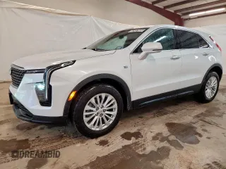 2024 Cadillac XT4 FWD Luxury with VIN 1GYAZAR48RF238561, listed as a Copart auction lot 62957005 with 5,266 mi miles and Clean title. Bid and sale history available at DreamBid. Image 1.