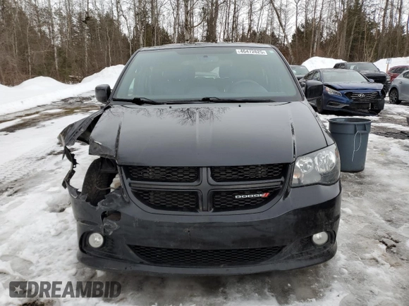 2017 Dodge Grand Caravan SE with VIN 2C4RDGBG2HR629291, listed as a Copart auction lot 46472625 with 164,108 mi miles and Salvage Title. Bid and sale history available at DreamBid. Image 5.