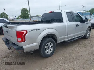 2015 Ford F-150 XL with VIN 1FTEX1C8XFKD19587, listed as a IAAI auction lot 42315673 with 220,319 mi miles and . Bid and sale history available at DreamBid. Image 4.