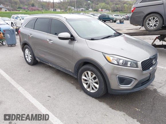 2017 Kia Sorento LX with VIN 5XYPGDA51HG196662, listed as a IAAI auction lot 41939867 with 169,836 mi miles and . Bid and sale history available at DreamBid. Image 1.