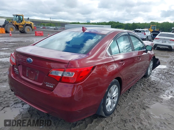 2017 Subaru Legacy Premium with VIN 4S3BNAD68H3041985, listed as a IAAI auction lot 42337268 with 130,085 mi miles and . Bid and sale history available at DreamBid. Image 4.