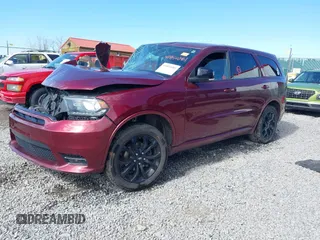 2019 Dodge Durango GT Plus with VIN 1C4RDHDGXKC743820, listed as a IAAI auction lot 41854081 with 101,122 mi miles and . Bid and sale history available at carsss.com. Image 17.