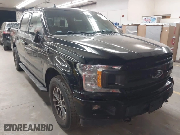 2019 Ford F-150 XL with VIN 1FTEW1E44KKD27658, listed as a IAAI auction lot 41916952 with 82,428 mi miles and . Bid and sale history available at DreamBid. Image 1.