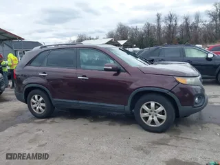 2012 Kia Sorento LX with VIN 5XYKT4A64CG224266, listed as a IAAI auction lot 41733884 with 245,229 mi miles. Bid and sale history available at carsss.com. Image 13.