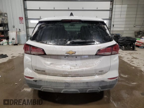 2024 Chevrolet Equinox LS with VIN 3GNAX5EG6RL294367, listed as a Copart auction lot 44461005 with 17,736 mi miles and Salvage Title. Bid and sale history available at carsss.com. Image 6.