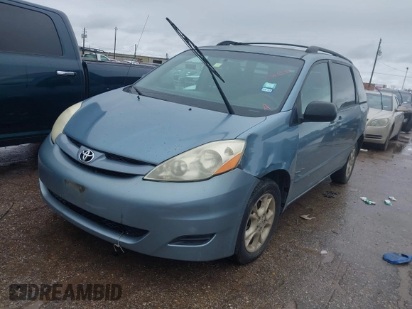 2006 Toyota Sienna LE with VIN 5TDBA23C56S062295, listed as a IAAI auction lot 41563344 with 176,590 mi miles. Bid and sale history available at carsss.com. Image 2.
