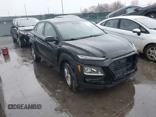 2018 Hyundai Kona SE with VIN KM8K1CAA4JU094646, listed as a IAAI auction lot 41940312 with 87,280 mi miles. Bid and sale history available at carsss.com. Image 1.