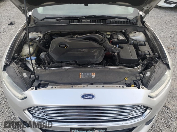 2013 Ford Fusion SE with VIN 3FA6P0HR3DR310633, listed as a Copart auction lot 52946725 with 105,056 mi miles and Salvage title. Bid and sale history available at DreamBid. Image 12.
