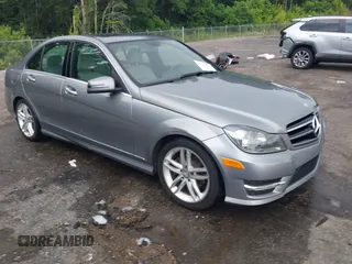 2014 Mercedes-Benz C 250 Sport with VIN WDDGF4HB0EA913360, listed as a IAAI auction lot 42488877 with 192,365 mi miles and . Bid and sale history available at DreamBid. Image 1.