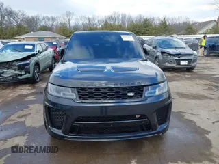 2019 Land Rover Range Rover Sport SVR with VIN SALWZ2SE6KA845929, listed as a IAAI auction lot 41557635 with 77,622 mi miles and . Bid and sale history available at DreamBid. Image 13.